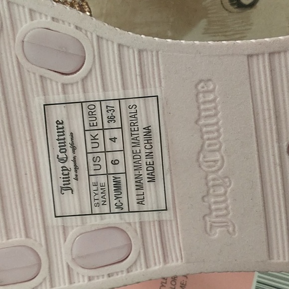 Juicy couture JC yummy slides - Picture 8 of 9